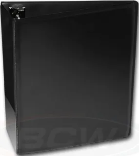 BCW Album Plain Black 3"