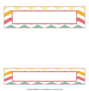 Binder Spines | Hello! Sunshine Coral | UPRINT | Schoolgirl Style