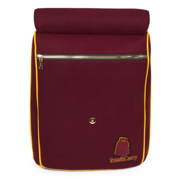 Burgundy Varsity Backpack