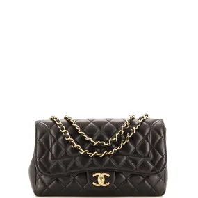 CHANEL Mademoiselle Chic Flap Bag Quilted Lambskin Medium