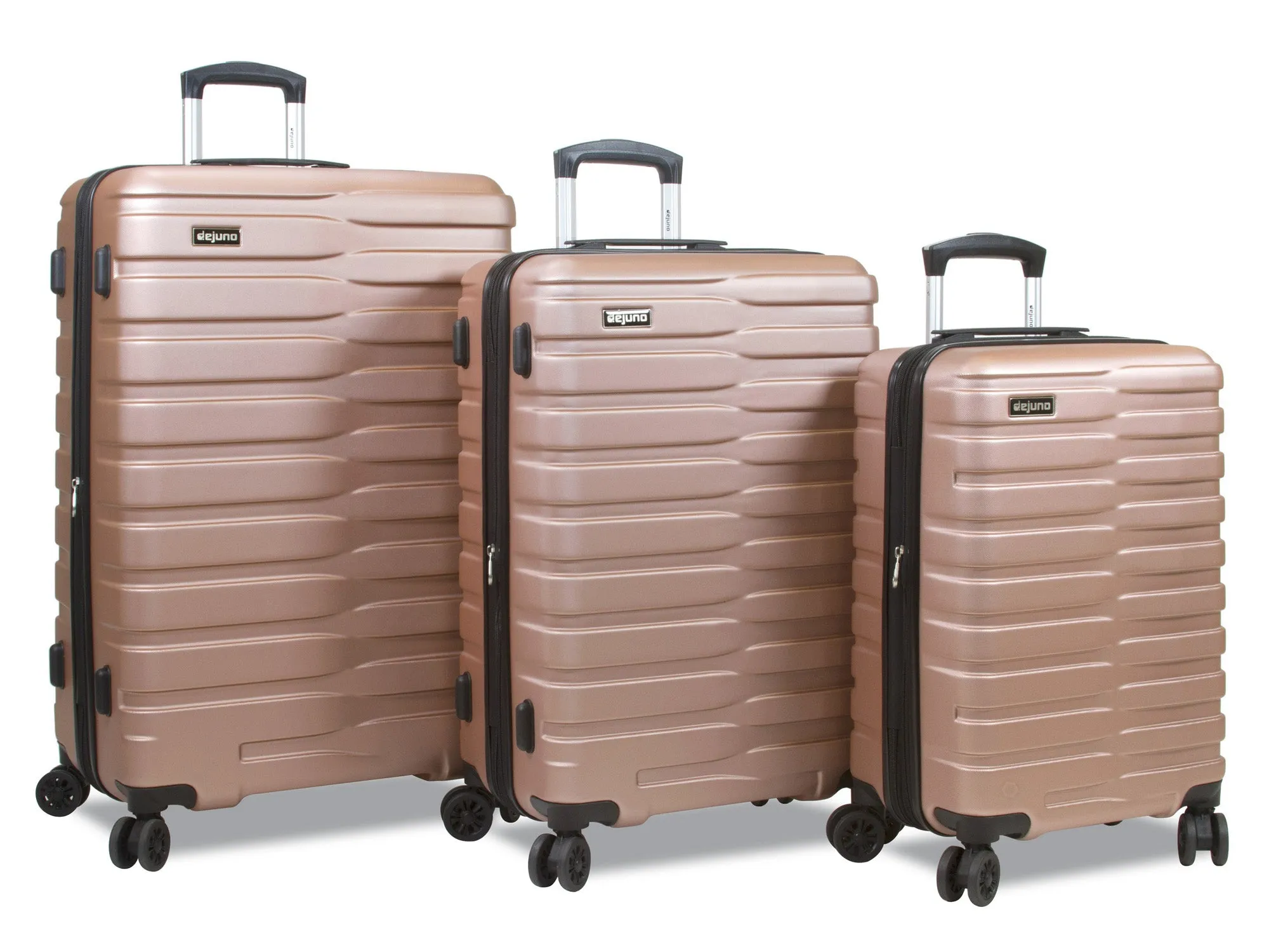 Dejuno Cortex Lightweight 3-Piece Hardside Spinner Luggage Set