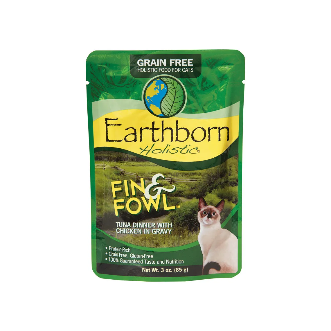 Earthborn Holistic Grain-Free Wet Cat Food Pouches