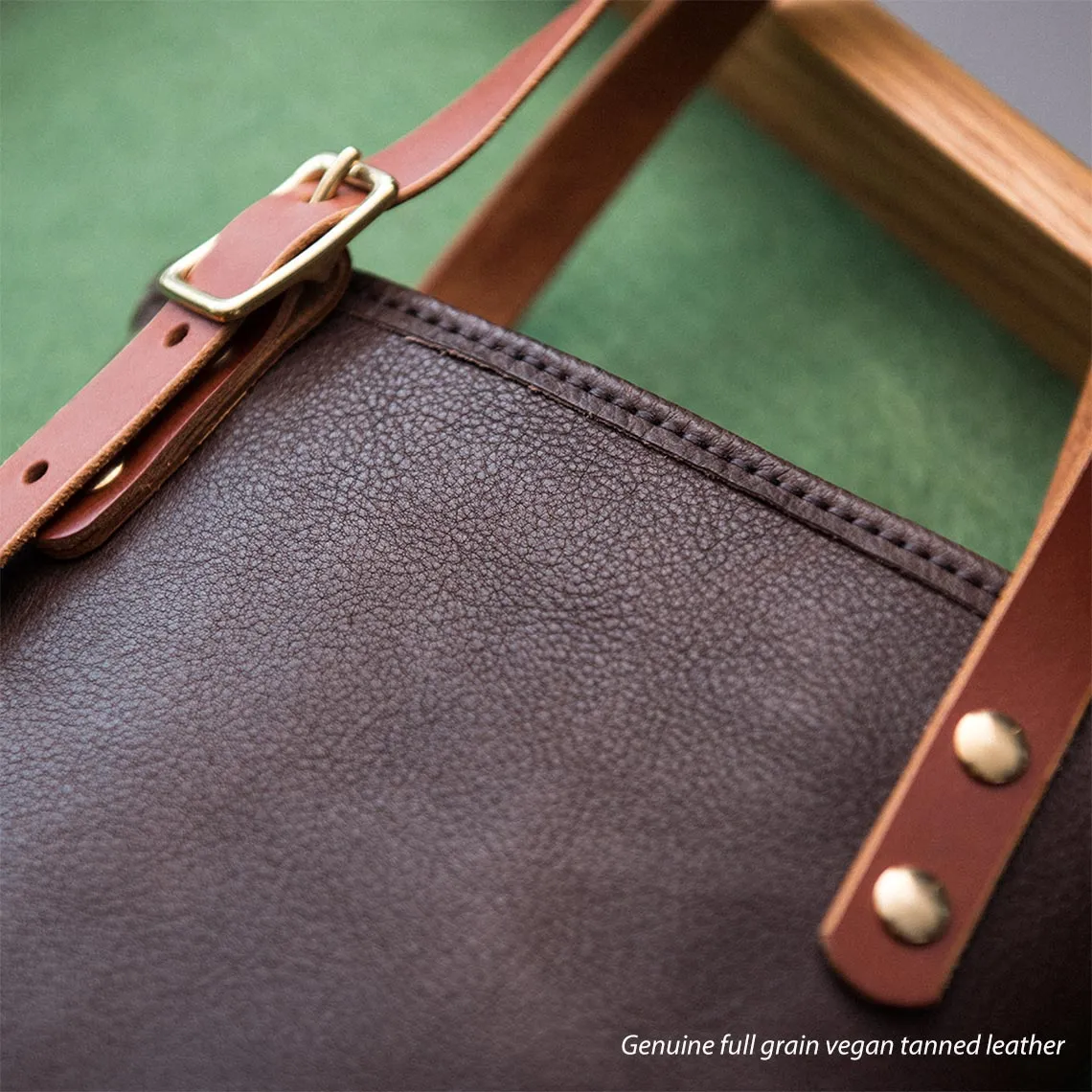 Full Grain Leather Mini Tote Bag DIY Kit