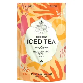 Harney & Son's Peach Fresh Brew Iced Tea - 15 Bags