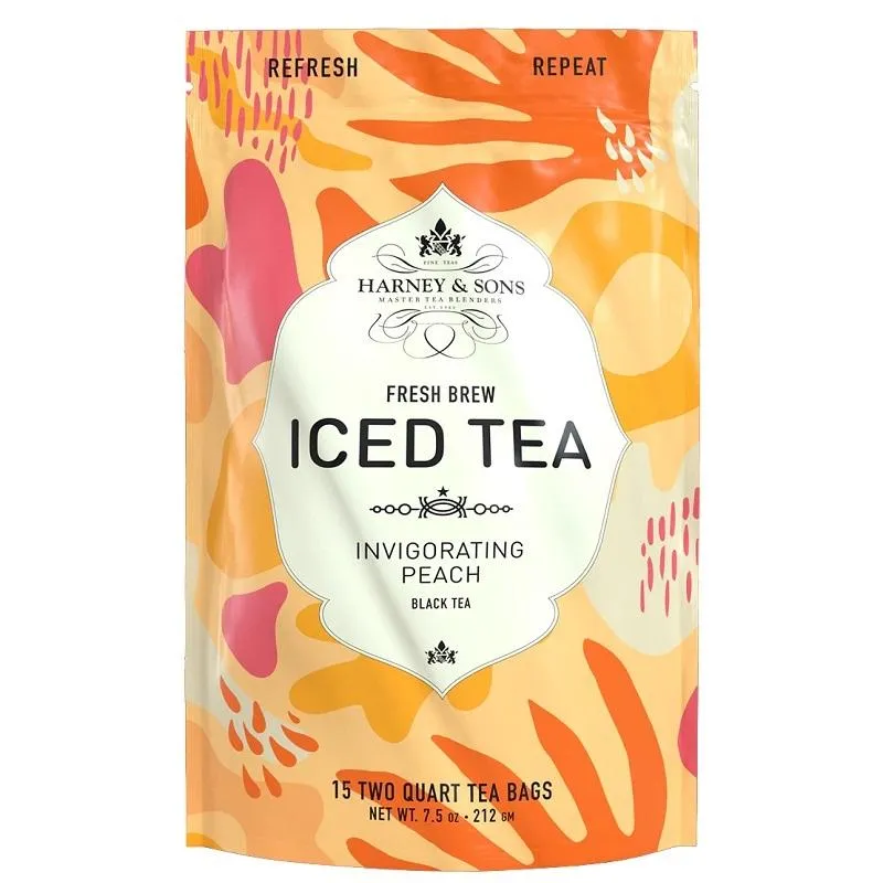 Harney & Son's Peach Fresh Brew Iced Tea - 15 Bags