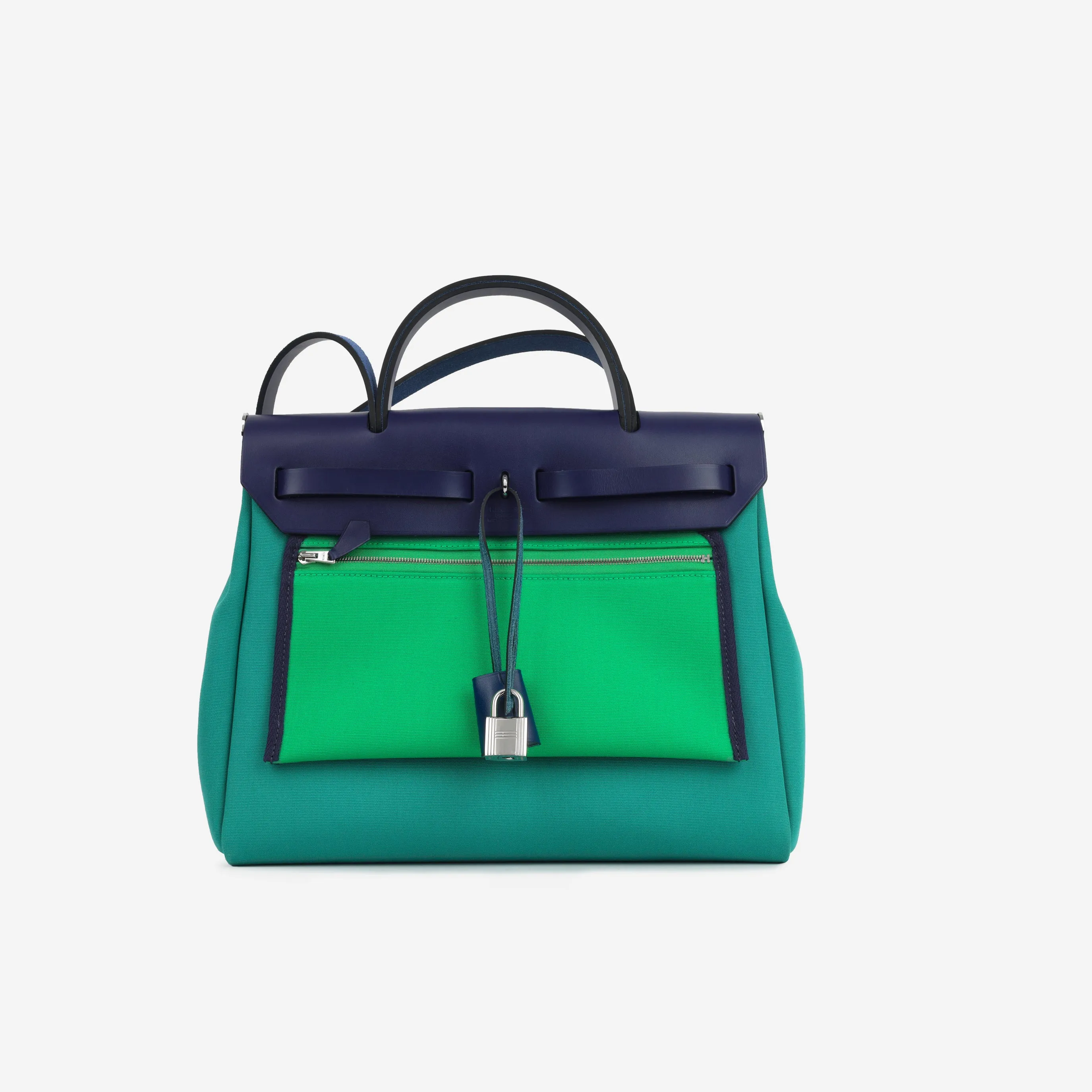 Herbag 31 - Vert Jade Canvas/Blue Saphir Hunter