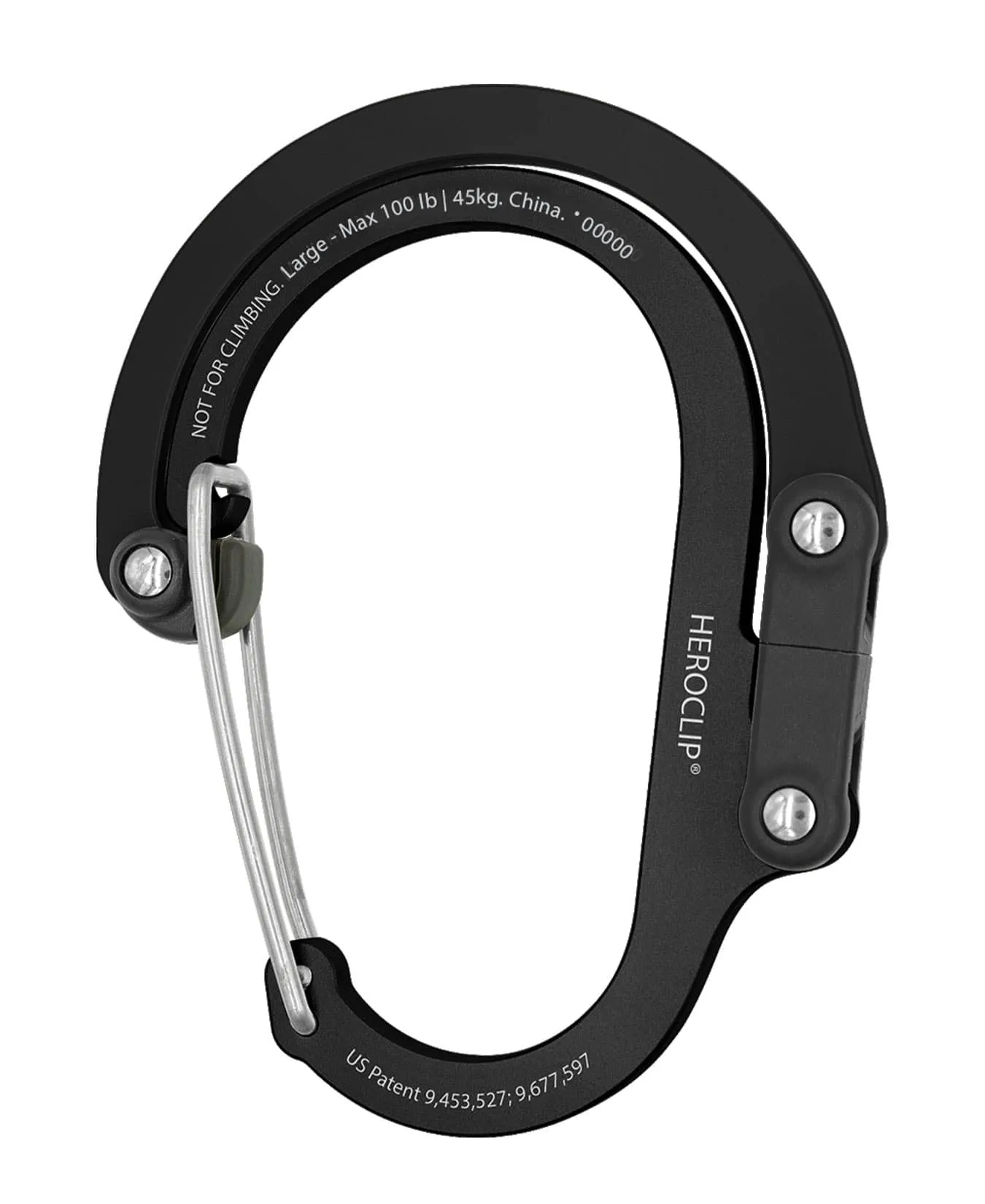 Heroclip Carabiner Hook Clip - Large