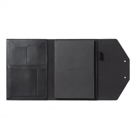 Hugo Boss Elegance Black A5 Folder HTM907A