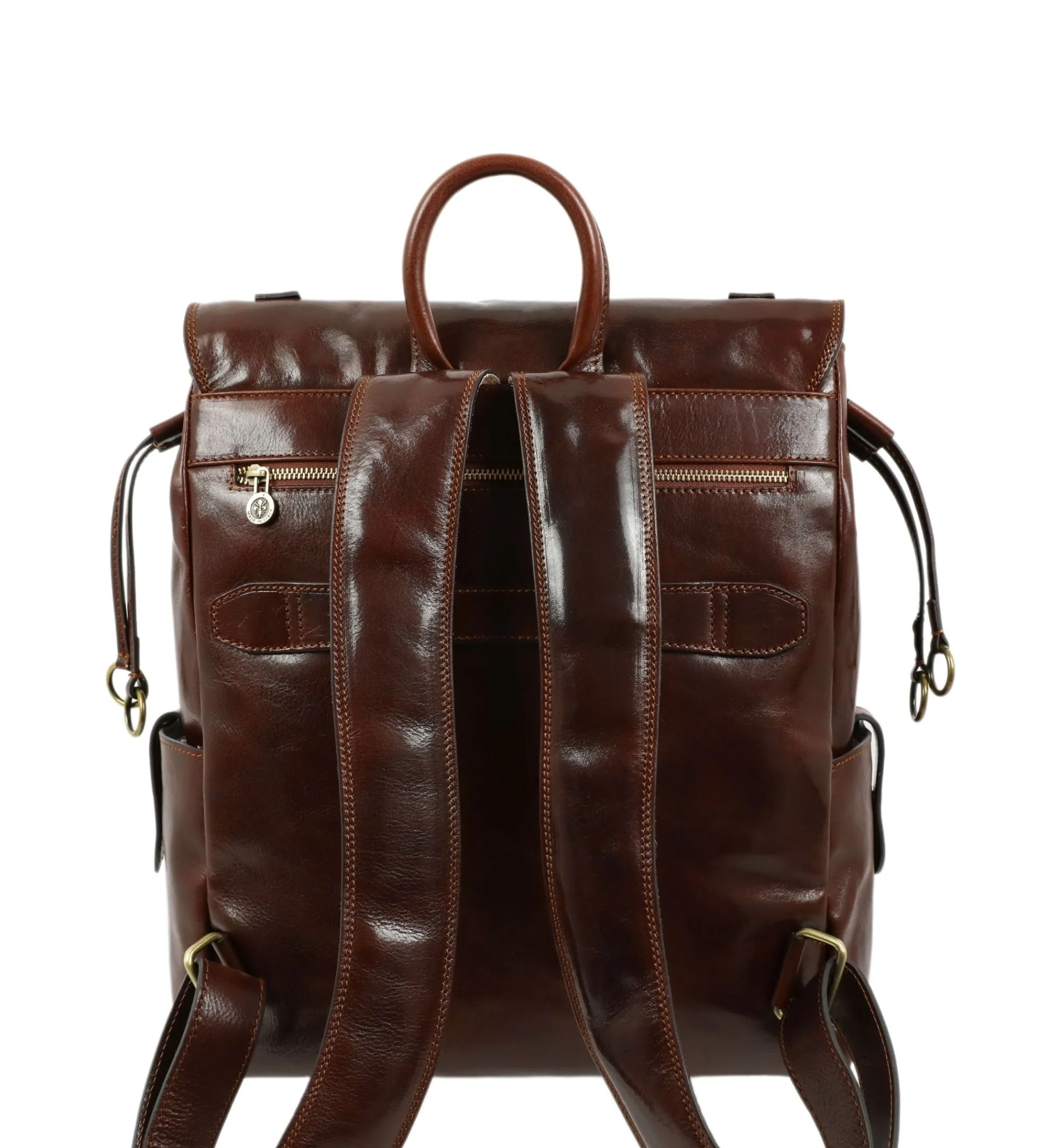 Leather Backpack - The Good Earth