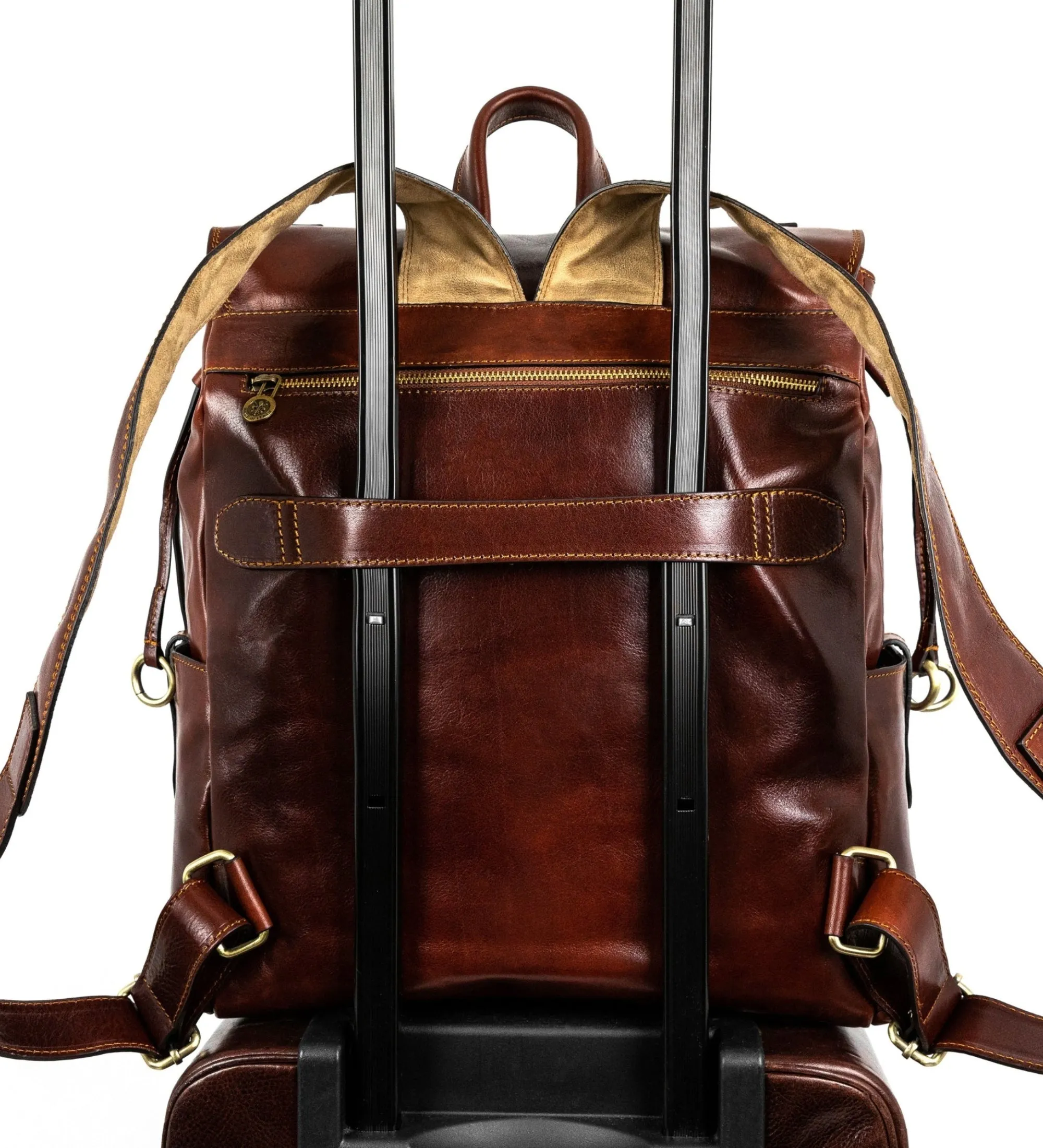 Leather Backpack - The Good Earth