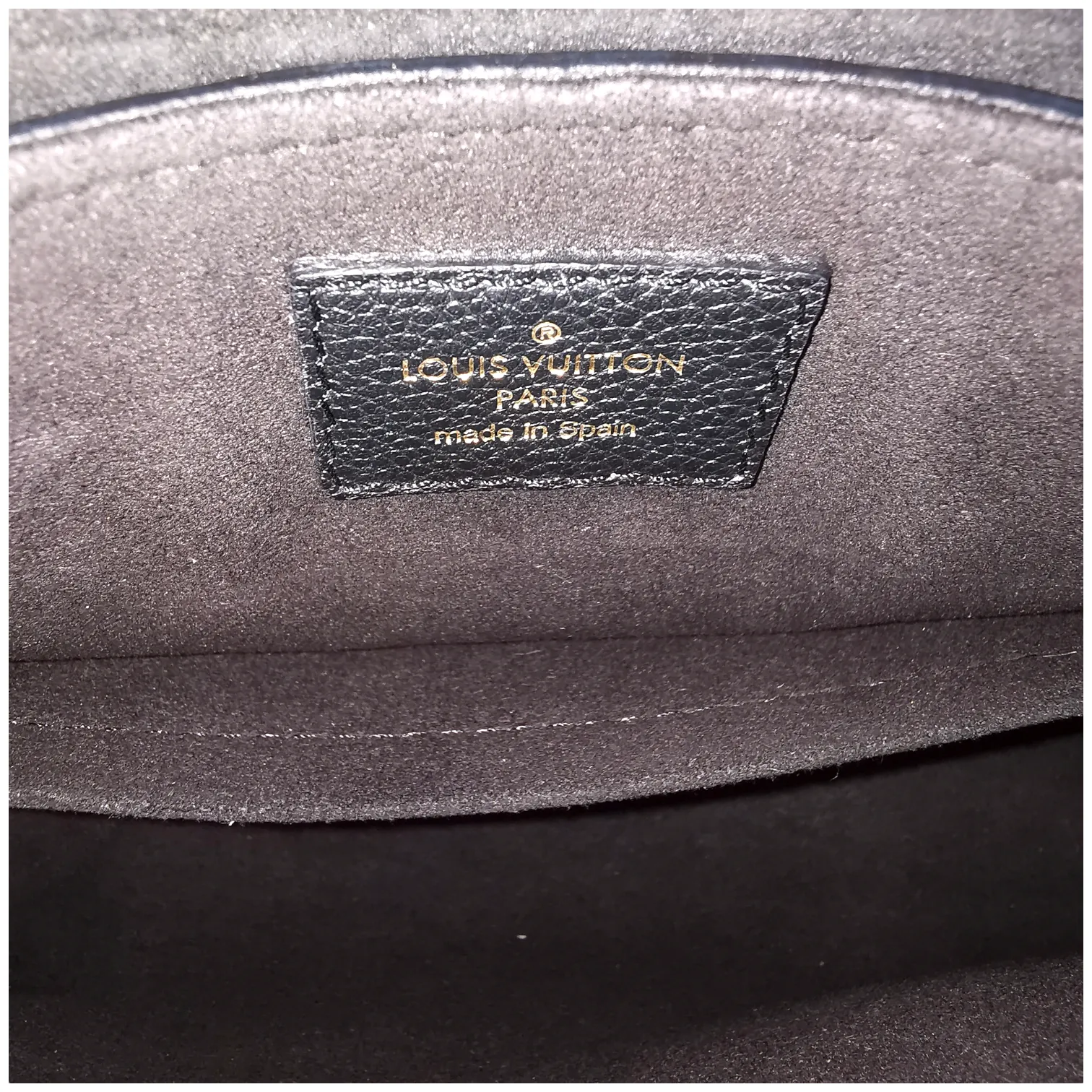 Louis Vuitton Georges BB Black Monogram Empreinte