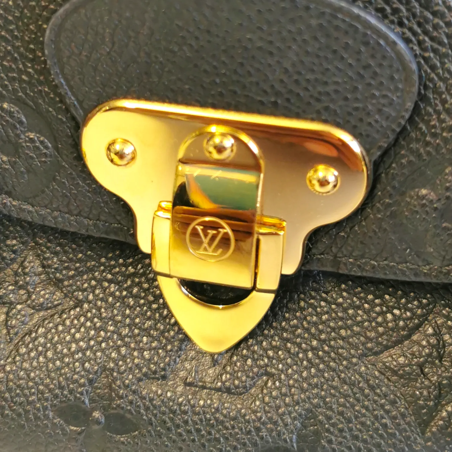 Louis Vuitton Georges BB Black Monogram Empreinte