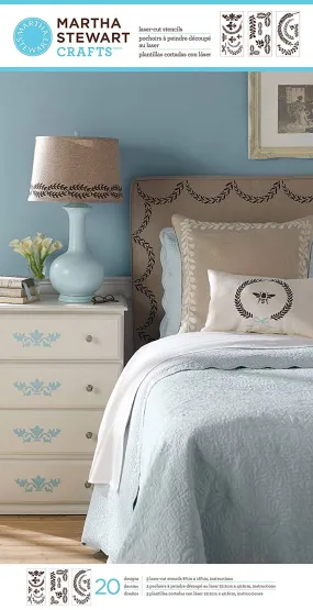 MARTHA STEWART LARGE STENCIL CLASSIC ACCENTS