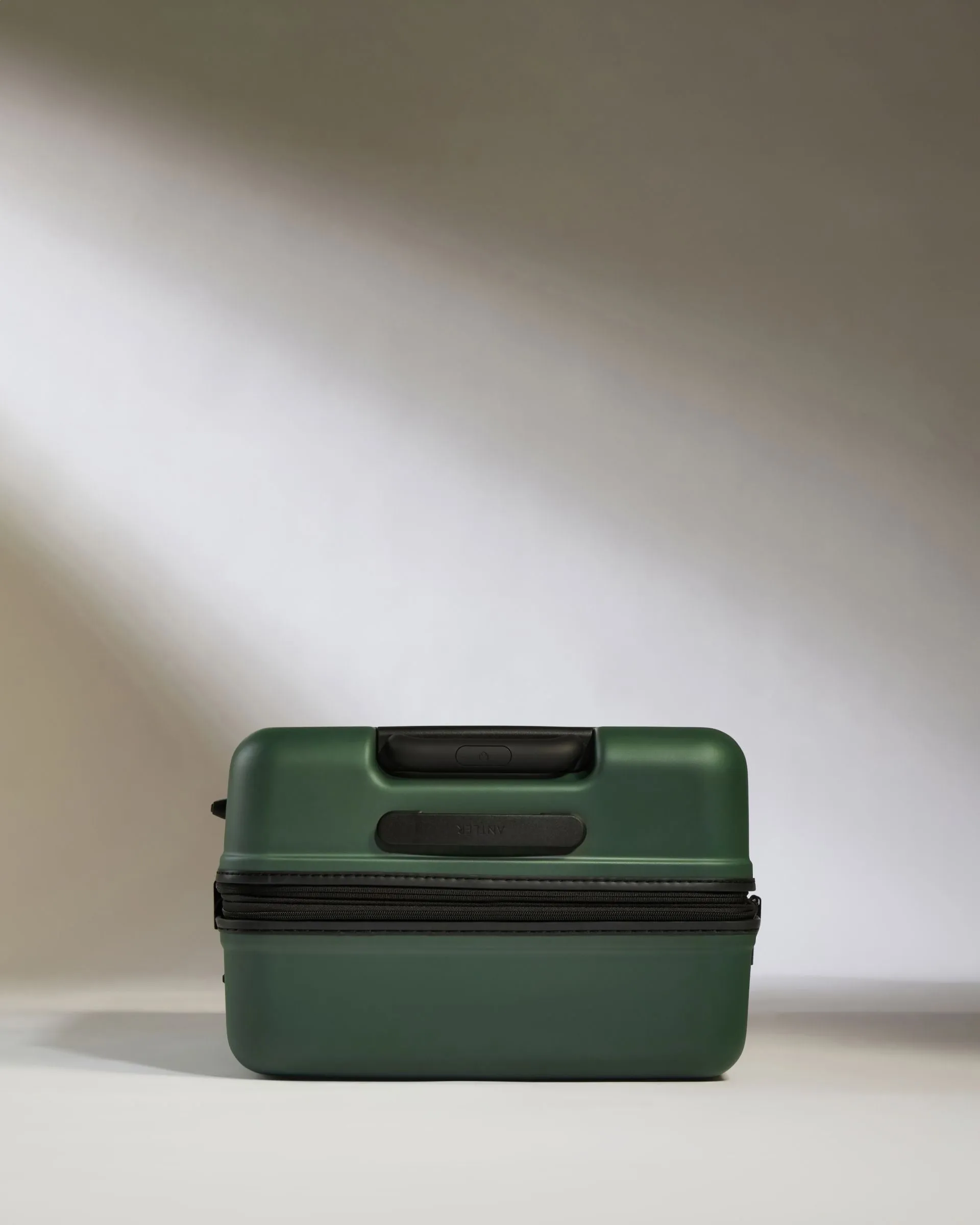 Medium Suitcase in Antler Green - Icon Stripe