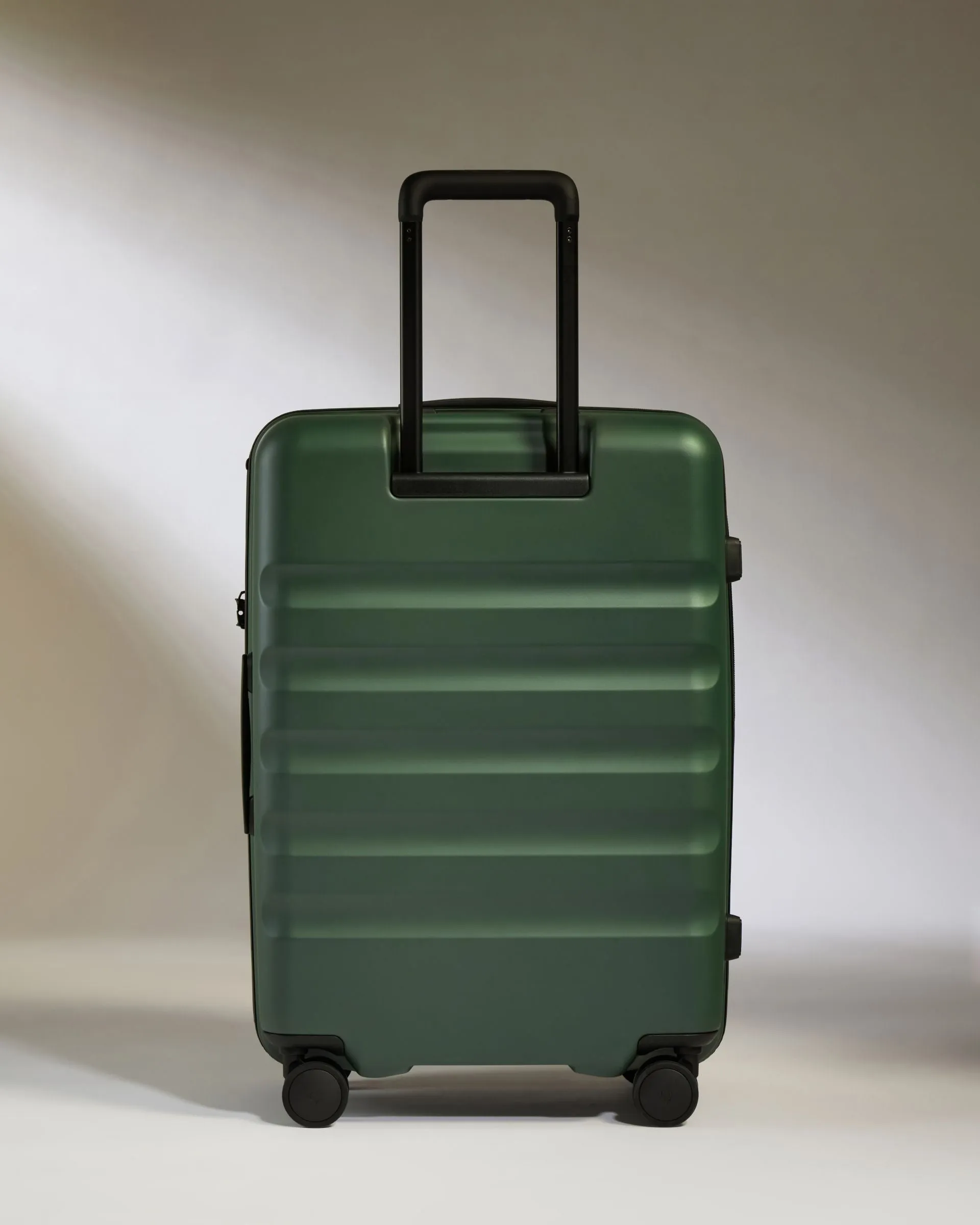 Medium Suitcase in Antler Green - Icon Stripe