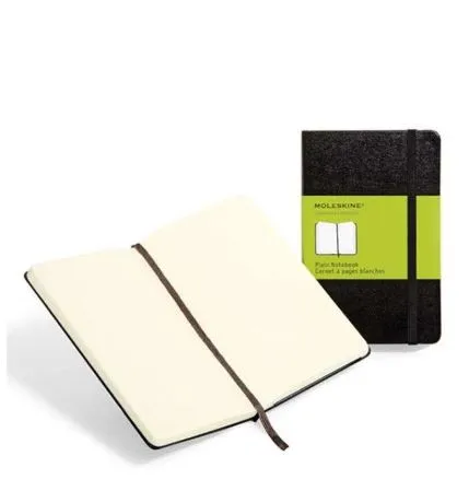 Moleskine Set of 3 Cahier Pocket Plain Journal CH113EN