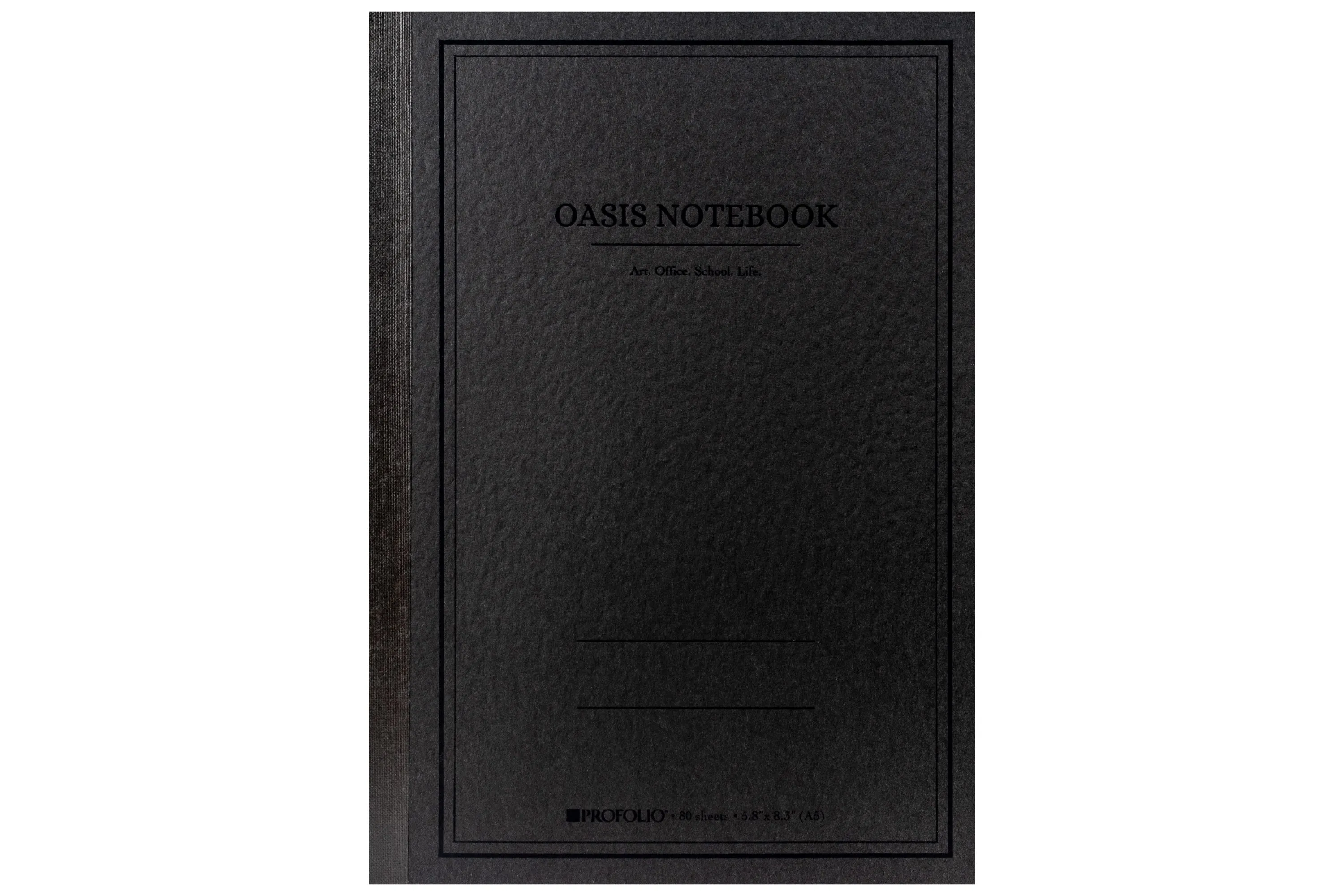 Oasis Notebook, Black