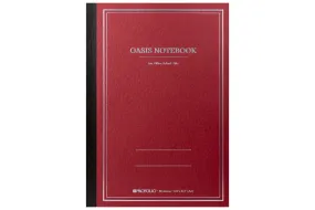 Oasis Notebook, Deep Red