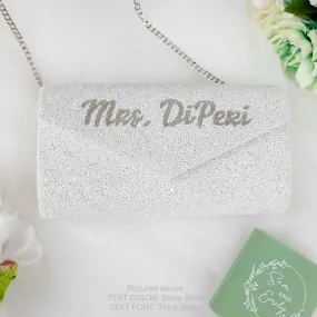 Personalized Bridal Envelop Clutch Bag (ENV)