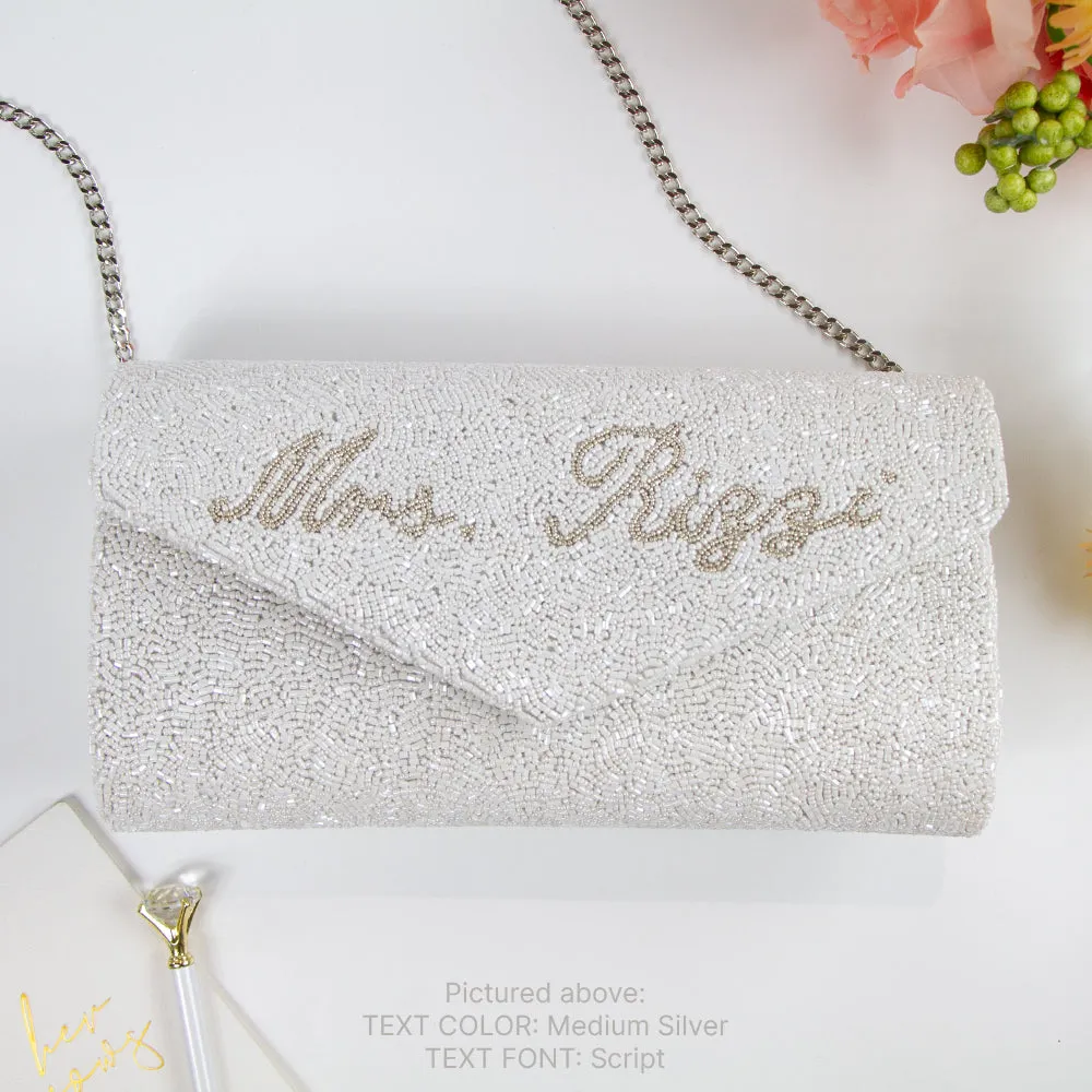 Personalized Bridal Envelop Clutch Bag (ENV)