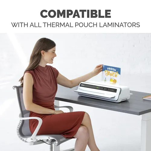 Premium Thermal Laminating Pouches - ImageLast™, No-Jam Technology, Letter Size, 3mil Thickness, 200 Pack