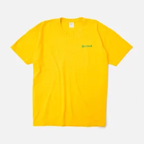 Record Logo T-shirt - Mustard