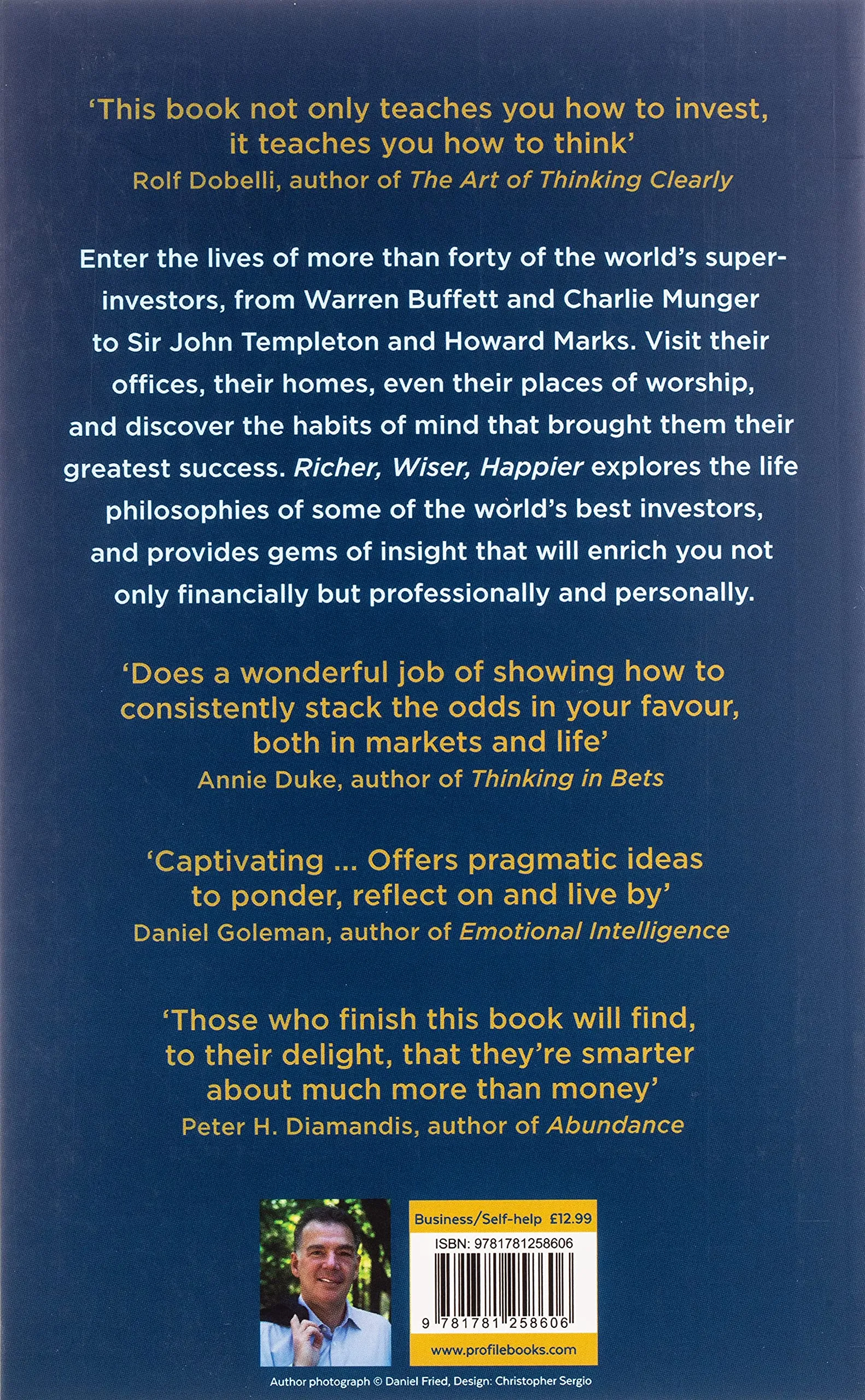 Richer, Wiser, Happier: How The World’S Greatest Investors Win In Markets And Life