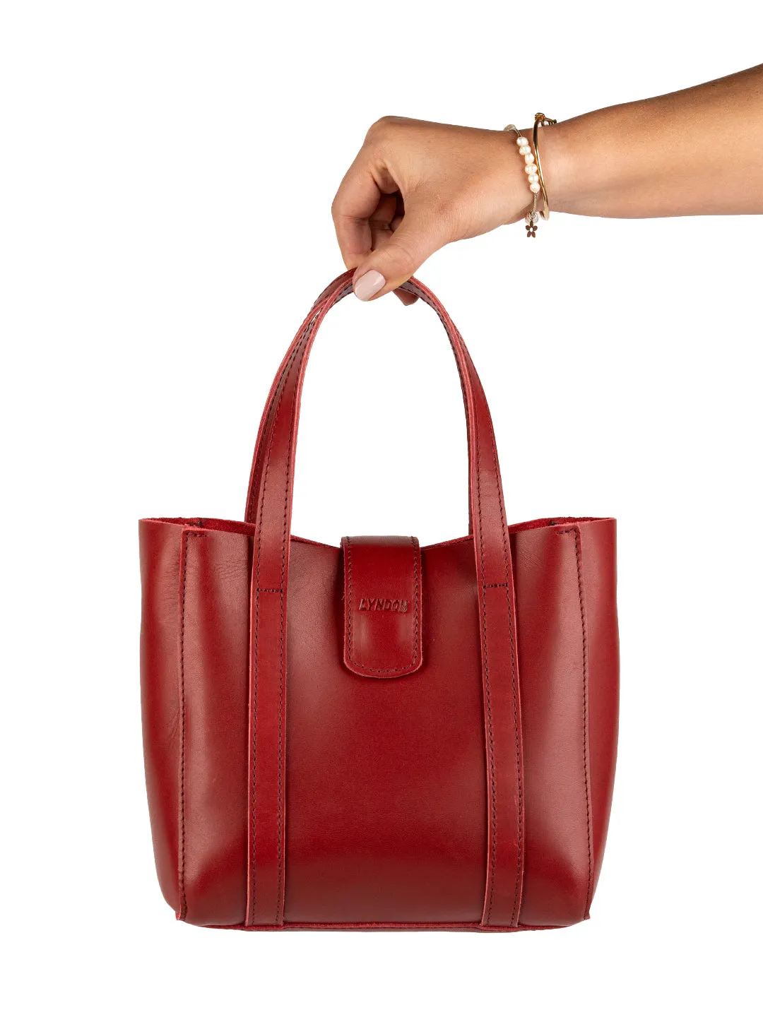 Sandra Leather Mini Tote