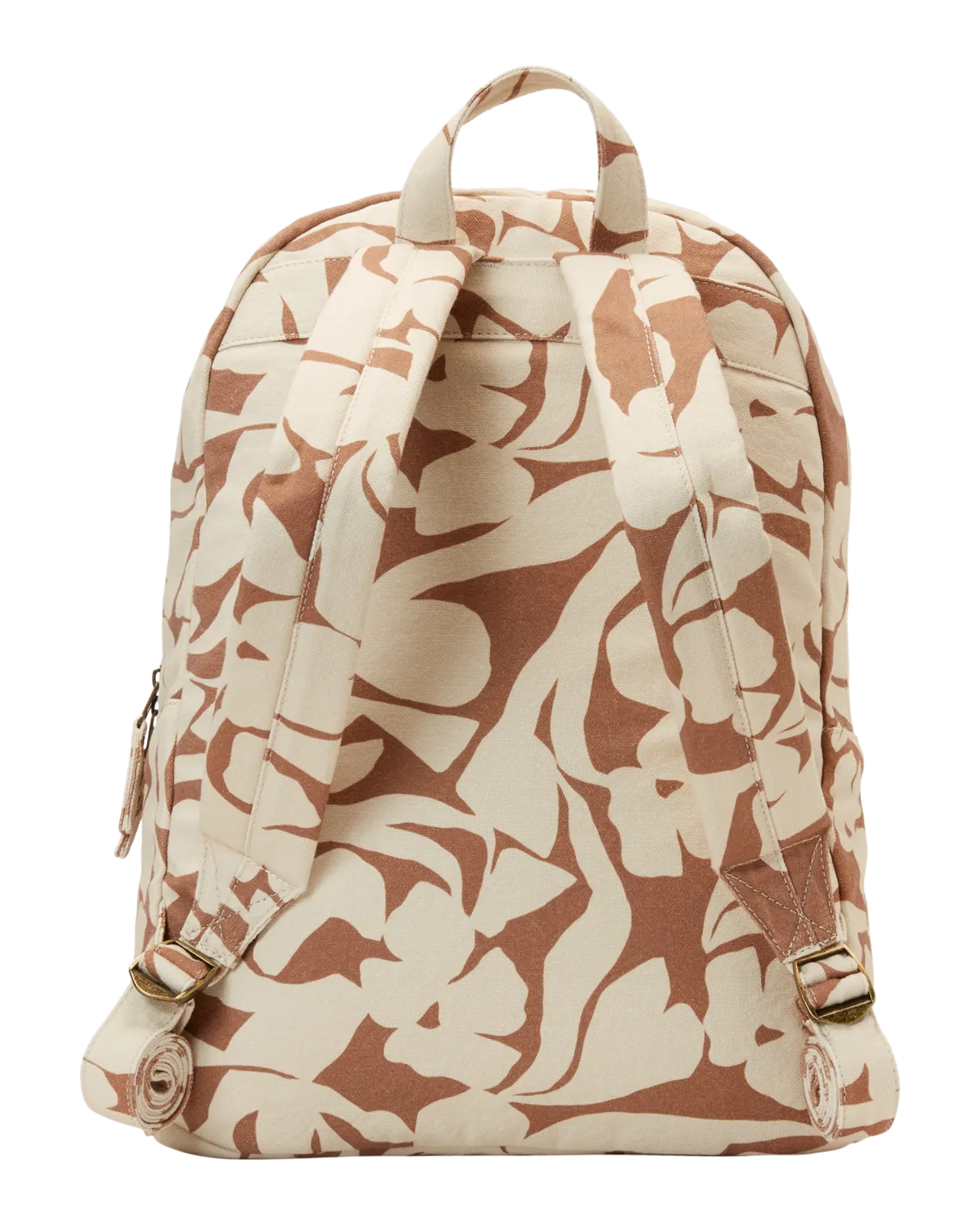 Schools Out Canvas Backpack in Sandalwood