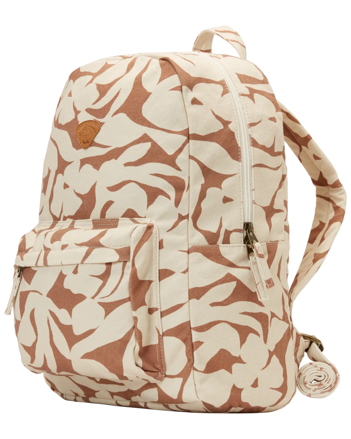 Schools Out Canvas Backpack in Sandalwood