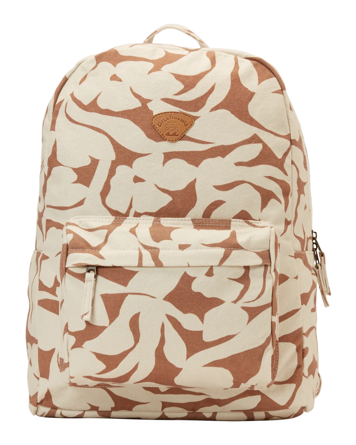 Schools Out Canvas Backpack in Sandalwood