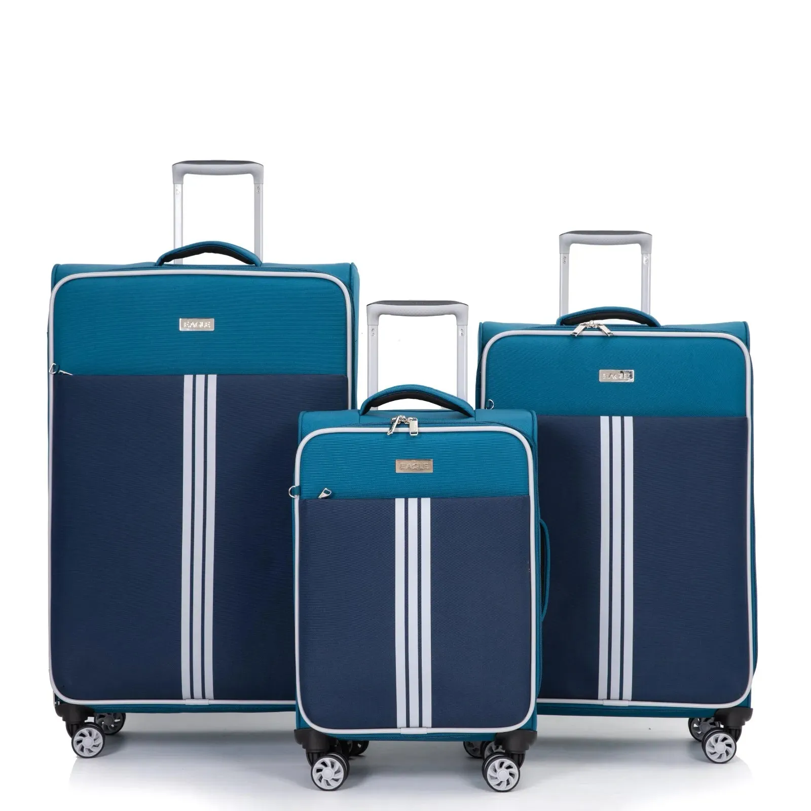 Soft Case 4 Wheels Suitcase