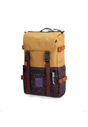 Topo Designs Rover Pack Printed Khaki Meteor