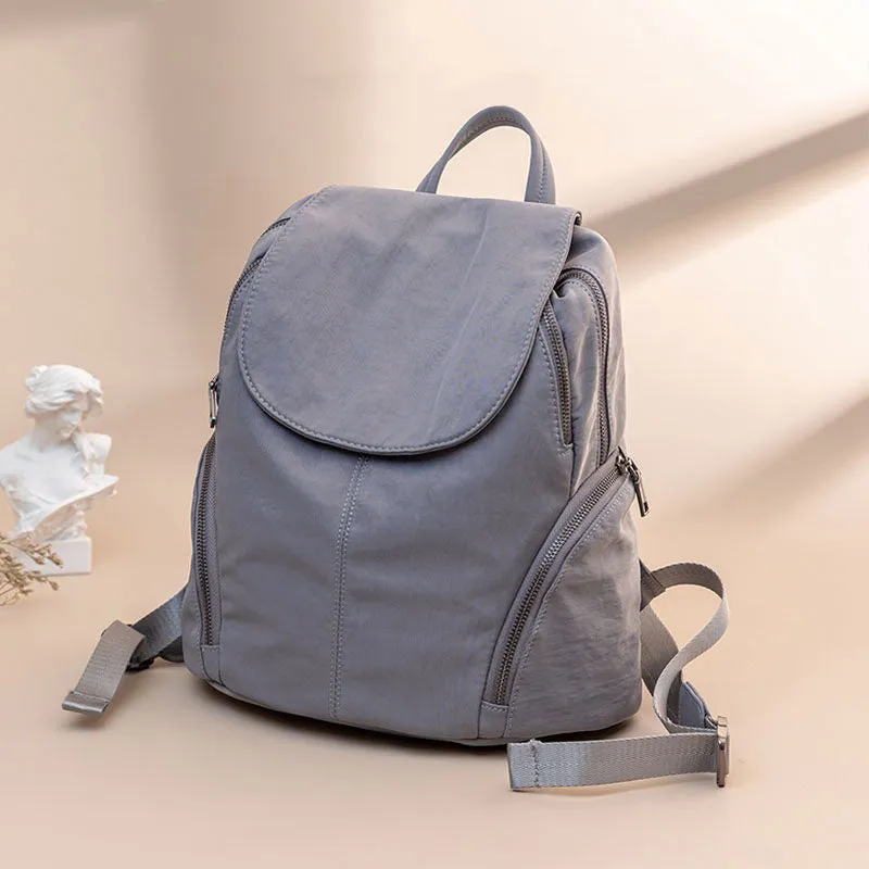 Trendy Trio Color Block Backpack Collection – Sleek, Spacious Design with Multi-Functional Pockets