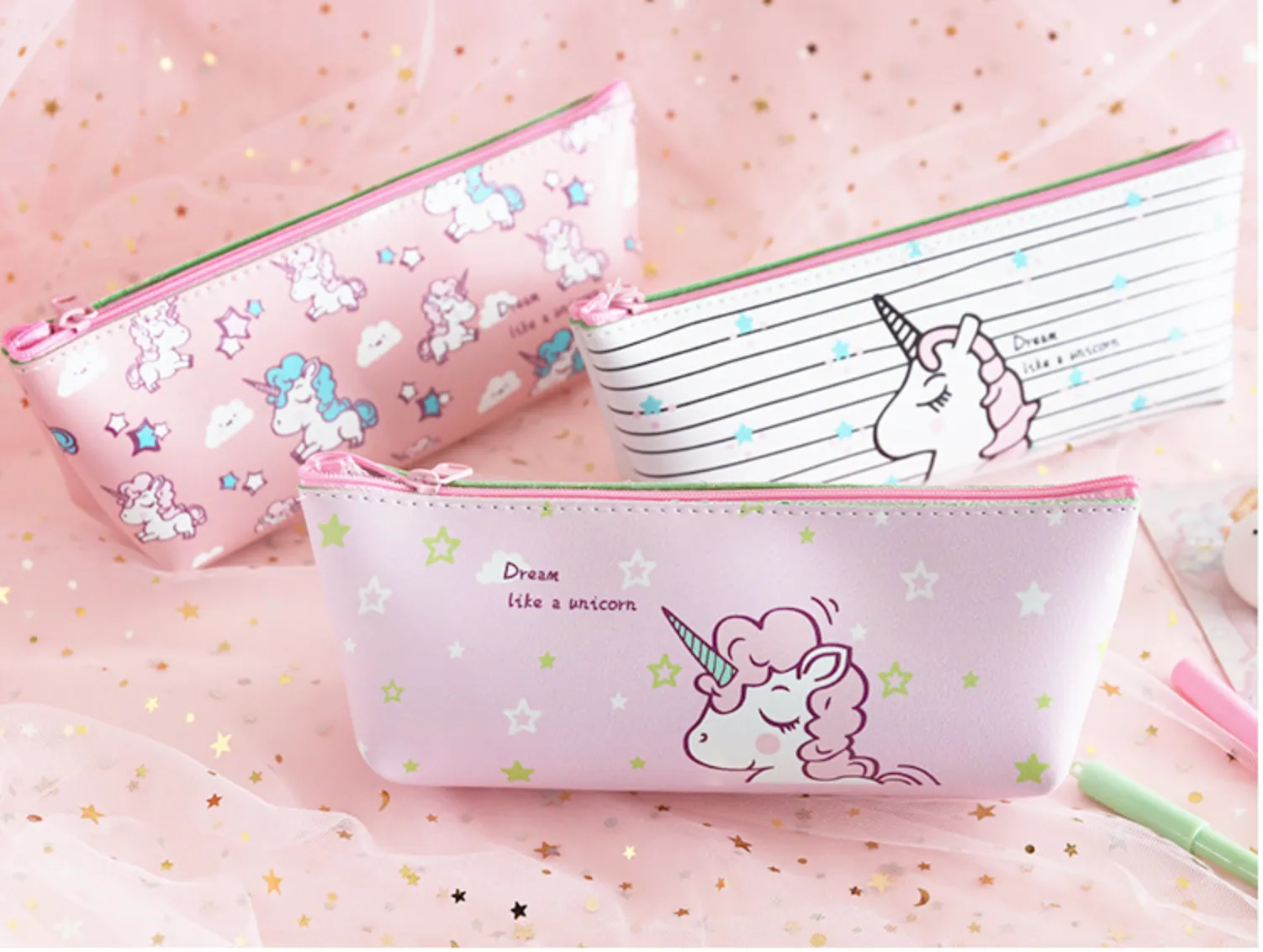 Unicorn Leatherite Pouches