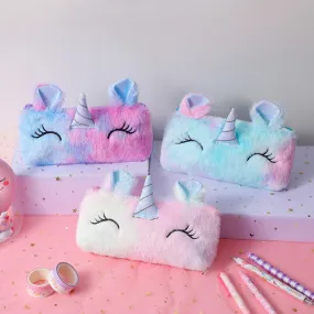 Unicorn Plush Pouch