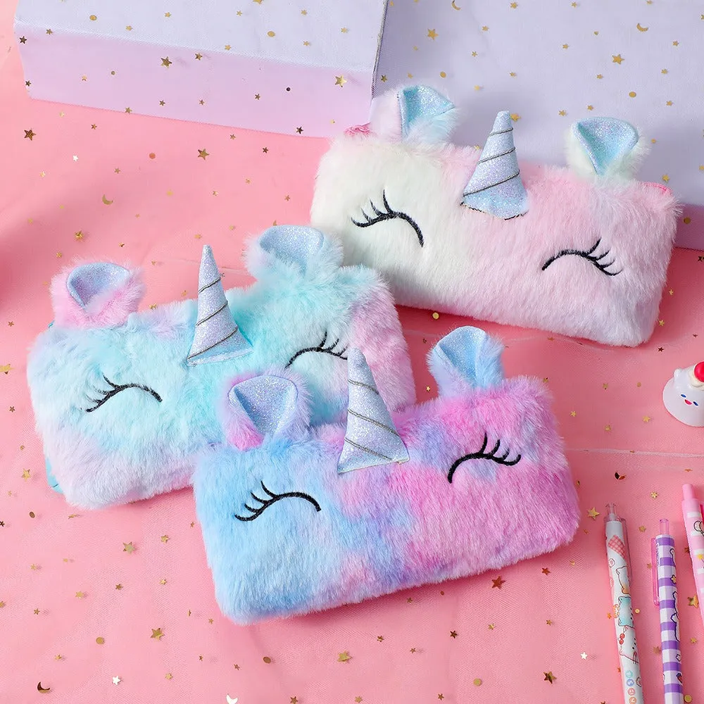 Unicorn Plush Pouch