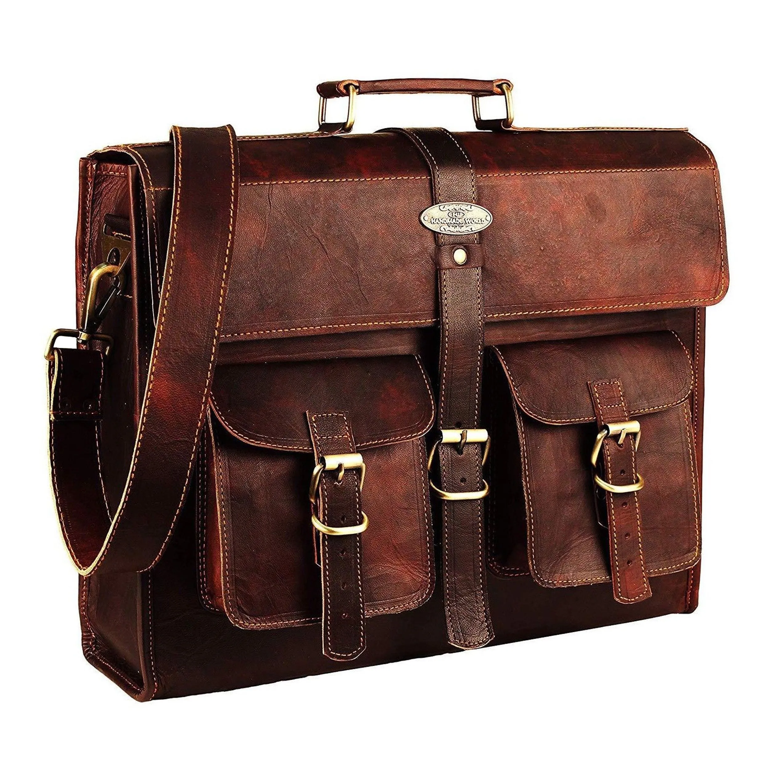 Vintage Leather Briefcase