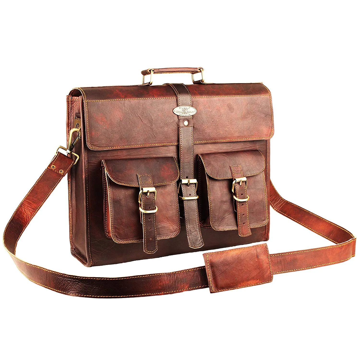 Vintage Leather Briefcase