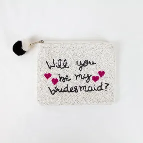 Will You Be My Bridesmaid Coin Purse